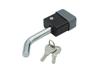 bROK Locking Draw Bar Receiver Pin; 1/2-Inch Shank