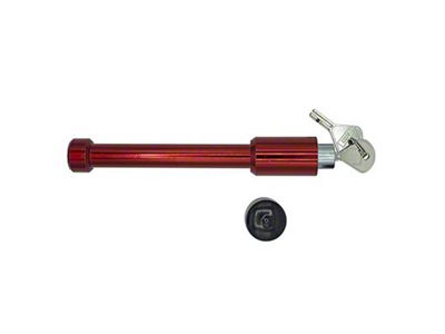 bROK WARRIOR Dog Bone Class V Locking Receiver Pin; Red