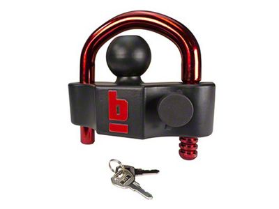 bROK WARRIOR HD Coupler Lock for 1 7/8 to 2 5/16-Inch Couplers