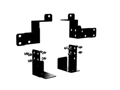 BroncBuster BroncBooster Rear Bumper Relocation Brackets for Body Lifts (21-25 Bronco w/ Plastic Rear Bumper)