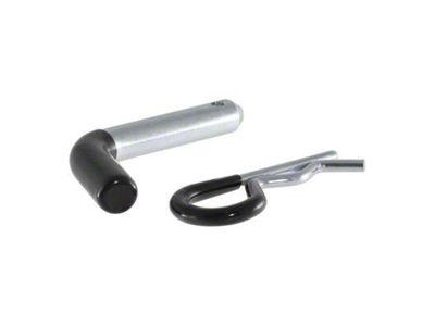 1-1/4-Inch Receiver Hitch 1/2-Inch Hitch Pin with Rubber Grip