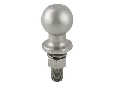 1-7/8-Inch Trailer Hitch Ball; 2,000 lb.