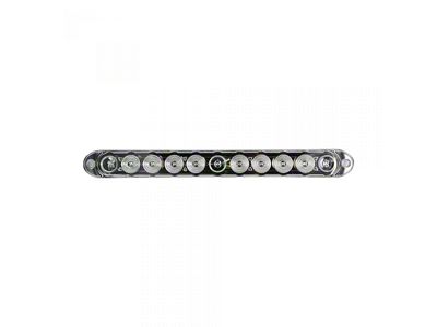 15-Inch Mini LED Tailgate Bar; Clear (Universal; Some Adaptation May Be Required)