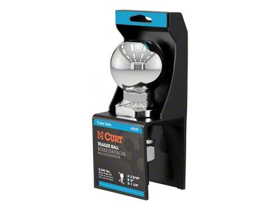 2-5/16-Inch Trailer Hitch Ball; 6,000 lb.