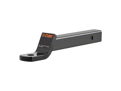 2-Inch Receiver Hitch Class III Ball Mount; 2-Inch Drop (Universal; Some Adaptation May Be Required)
