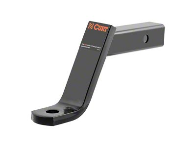 2-Inch Receiver Hitch Class III Ball Mount; 6-Inch Drop (Universal; Some Adaptation May Be Required)