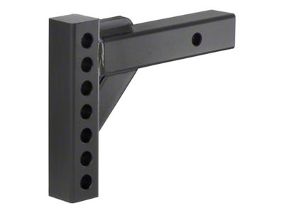 2-Inch Receiver Weight Distribution Hitch Shank; 2-Inch Drop (Universal; Some Adaptation May Be Required)