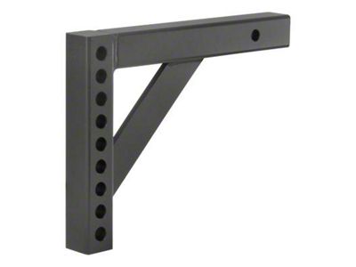 2-Inch Receiver Weight Distribution Hitch Shank; 6-Inch Drop (Universal; Some Adaptation May Be Required)
