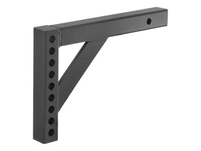 2-Inch Receiver Weight Distribution Hitch Shank; 6-Inch Drop (Universal; Some Adaptation May Be Required)