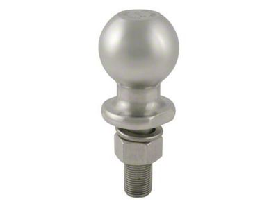 2-Inch Trailer Hitch Ball; 3,500 lb.