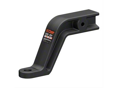 3-Inch Receiver Hitch Industrial Duty Forged Ball Mount; 8-Inch Drop (Universal; Some Adaptation May Be Required)