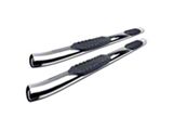 5-Inch Oval Premium Side Step Bars; Stainless Steel (21-25 Bronco 4-Door)