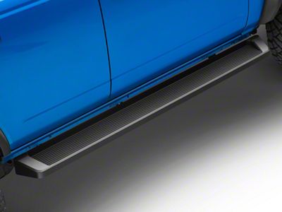 6-Inch iRunning Boards; Black (21-25 Bronco 4-Door)