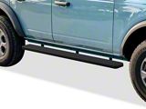 6-Inch iStep Running Boards; Black (21-26 Bronco 4-Door)