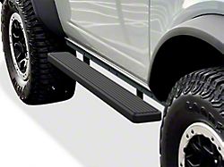 6-Inch iStep Running Boards; Black (21-25 Bronco 2-Door)