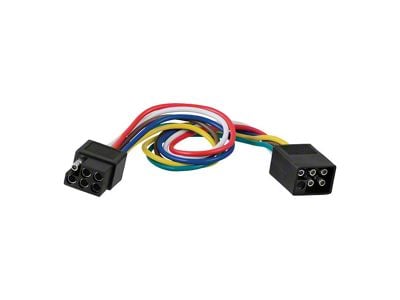 6-Way Square Connector Plug and Socket with 12-Inch Wiring