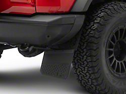 REK-mesh Universal Offset Standard 12-Inch Wide Mud Flaps with Black Logo; Front or Rear (Universal; Some Adaptation May Be Required)