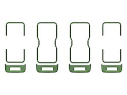 A/C Vent Accent Trim; Eruption Green (21-24 Bronco)