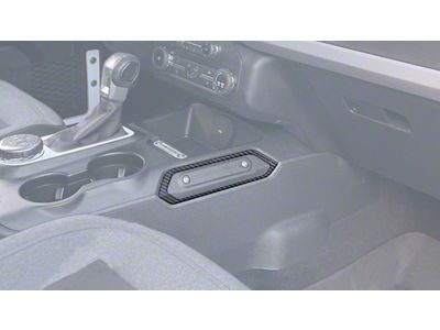 Accessory Accent Trim; Forged Carbon Fiber (21-25 Bronco)