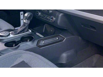 Accessory Accent Trim; Raw Carbon Fiber (21-25 Bronco)