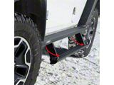 ActionTrac Powered Running Boards; Carbide Black (21-25 Bronco 4-Door)