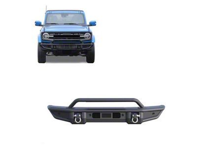 Armour Tubular Light Duty Front Bumper (21-25 Bronco, Excluding Raptor)