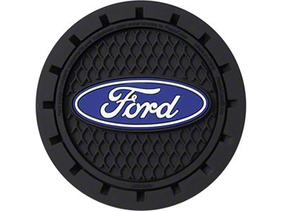 Auto Coasters with Ford Logo (Universal; Some Adaptation May Be Required)