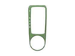 Automatic Shifter Accent Trim; Eruption Green (21-25 Bronco w/ Automatic Transmission)
