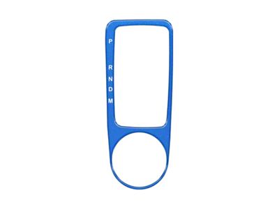 Automatic Shifter Accent Trim; Velocity Blue (21-25 Bronco w/ Automatic Transmission)