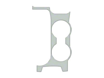 Automatic Transmission Center Console Accent Trim; Cactus Gray (21-25 Bronco w/ Automatic Transmission)