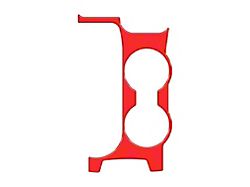 Automatic Transmission Center Console Accent Trim; Race Red (21-25 Bronco w/ Automatic Transmission)