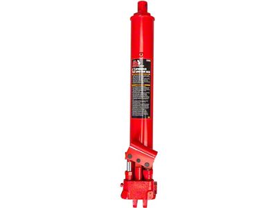 Big Red Double Piston Hydraulic Long Ram Jack; 8-Ton Capacity