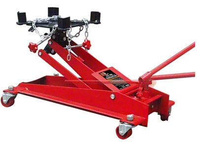 Big Red Low-Lift Transmission Jack; 1/2-Ton Capacity