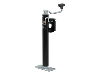 Bracket-Mount Swivel Trailer Jack with Top Handle; 2,000 lb.