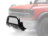 Bull Bar with Skid Plate; Black (21-26 Bronco, Excluding Raptor)
