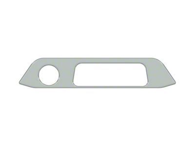 Center Console Latch Accent Trim; Cactus Gray (21-25 Bronco)