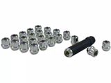 Chrome Open End Spline Lug Nuts; M12 x 1.5; Set of 24 (21-26 Bronco, Excluding Raptor)