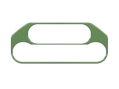 Climate Controle Accent Trim; Eruption Green (21-25 Bronco)