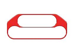 Climate Controle Accent Trim; Race Red (21-24 Bronco)