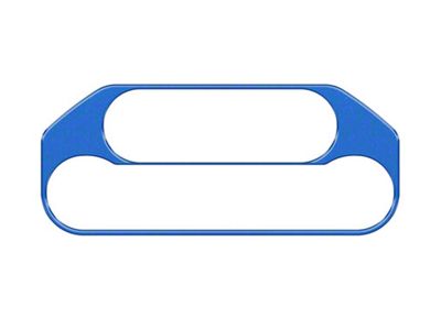 Climate Controle Accent Trim; Velocity Blue (21-25 Bronco)