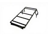 Craftsmen Roof Rack with Deployable Ladder; Black (21-26 Bronco w/ Soft Top)