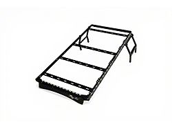 Craftsmen Roof Rack with Deployable Ladder; Black (21-26 Bronco w/ Soft Top)