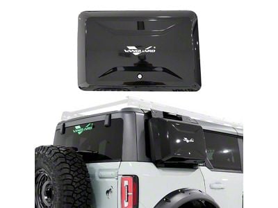 Craftsmen Roof Rack with Side-Mounted Gear Carrier; Black (21-25 Bronco w/ Hard Top)
