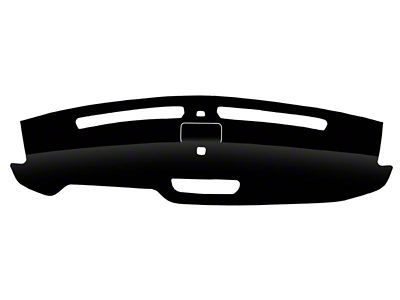 Custom Fit Dash Cover; Velour Grey (21-25 Bronco)