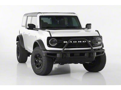 Daytime Running Light Covers; Smoked (21-25 Bronco)