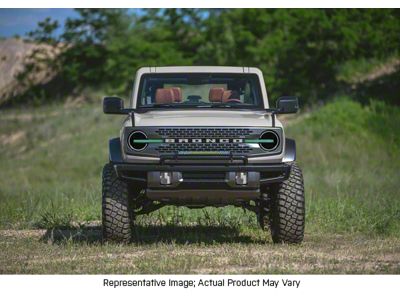 Daytime Running Light Tint; Light (21-25 Bronco w/ Factory LED Headlights)