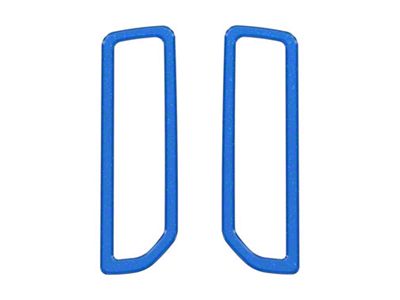 Defrost Vent Accent Trim; Velocity Blue (21-25 Bronco)