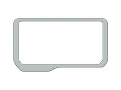 Display Screen Accent Trim; Cactus Gray (21-24 Bronco)
