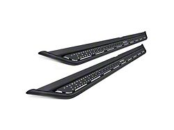 Go Rhino Dominator Xtreme D6 Side Step Bars; Textured Black (21-25 Bronco 2-Door)