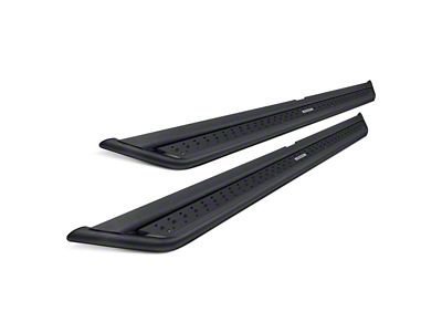 Go Rhino Dominator Xtreme DSS Slider Side Step Bars; Textured Black (21-25 Bronco 2-Door)